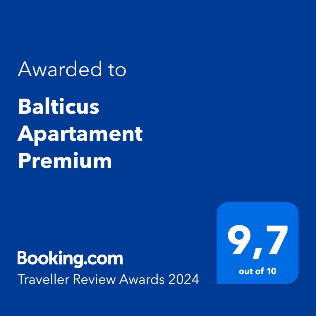 Balticus Apartament Premium ミエンジズドロイェ エクステリア 写真